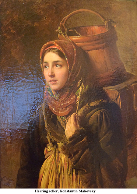 Herring Seller Konstantin Makovsky